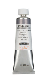 Colori a olio Schmincke MUSSINI 150 ml – 784 Grigio bluastro 1