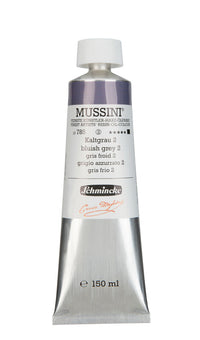 Colori a olio Schmincke MUSSINI 150 ml – 785 Grigio bluastro 2