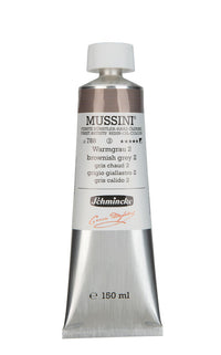 Colori a olio Schmincke MUSSINI 150 ml – 788 Grigio brunastro 2