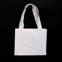 Borsa in cotone bianco 38 x 42 cm – 23,5 x 9 x 19 cm