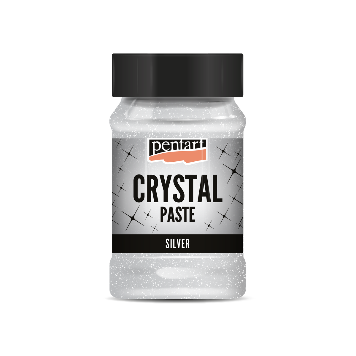 Pasta di cristallo Pentart 100 ml – argento