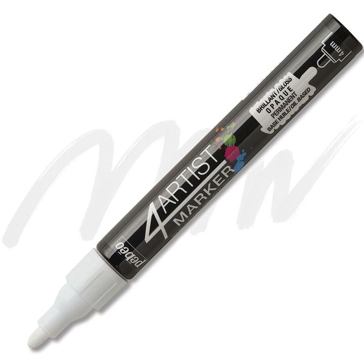 4ARTIST MARKER Pébéo su base olio 4mm – bianco