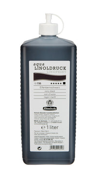Colore per linoleografia Schmincke aqua-LINOPRINT 1 l Ivory black
