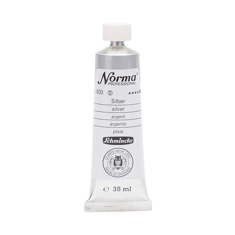 Colori a olio Schmincke Norma Professional 35 ml – 800 Argento