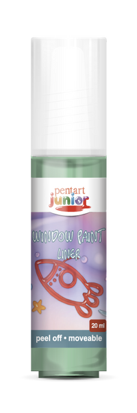 Colore per vetro window paint 20 ml – verde chiaro