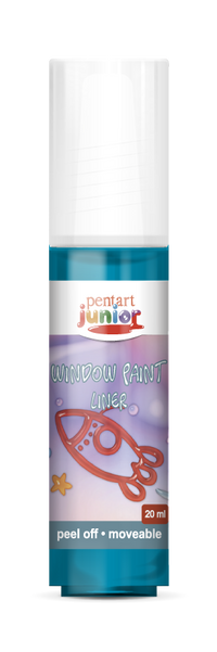 Colore per vetro window paint 20 ml – turchese