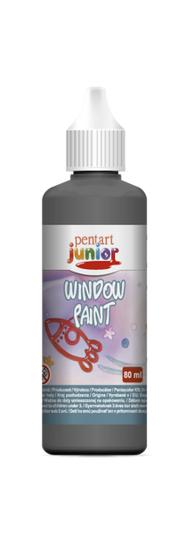 Contorno per vetro Pentart 80 ml - nero