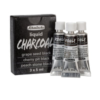 Carboncino liquido Schmincke Trio liquid charcoal