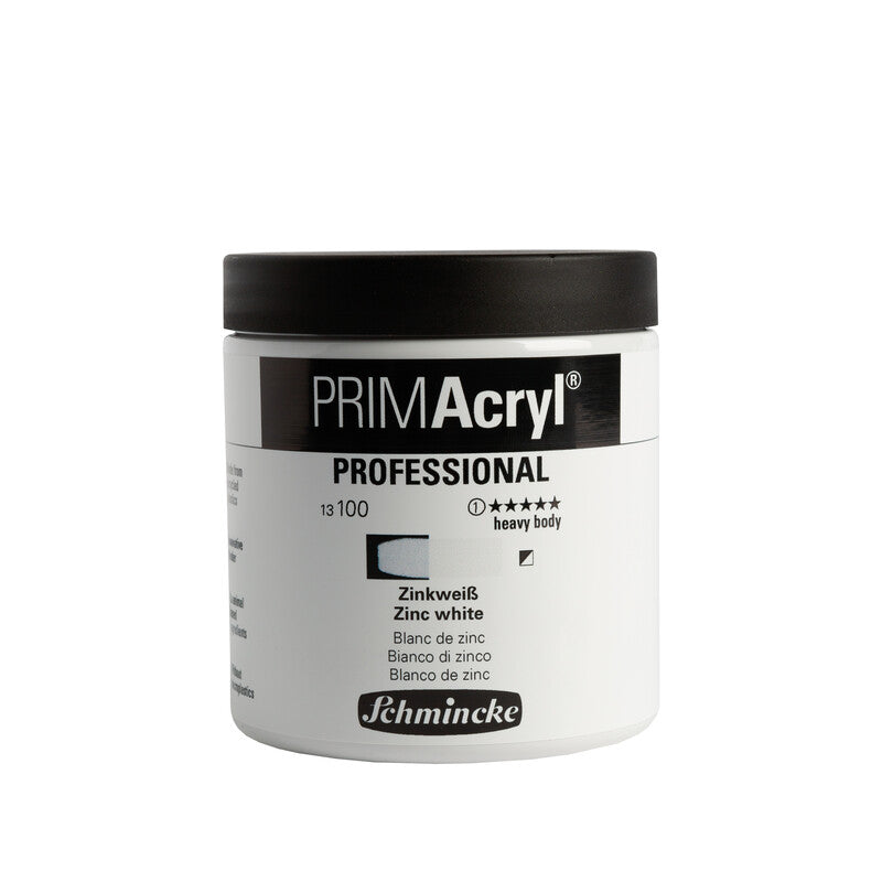 Colori acrilici Schmincke PRIMAcryl Professional 237 ml – 100 Bianco di zinco
