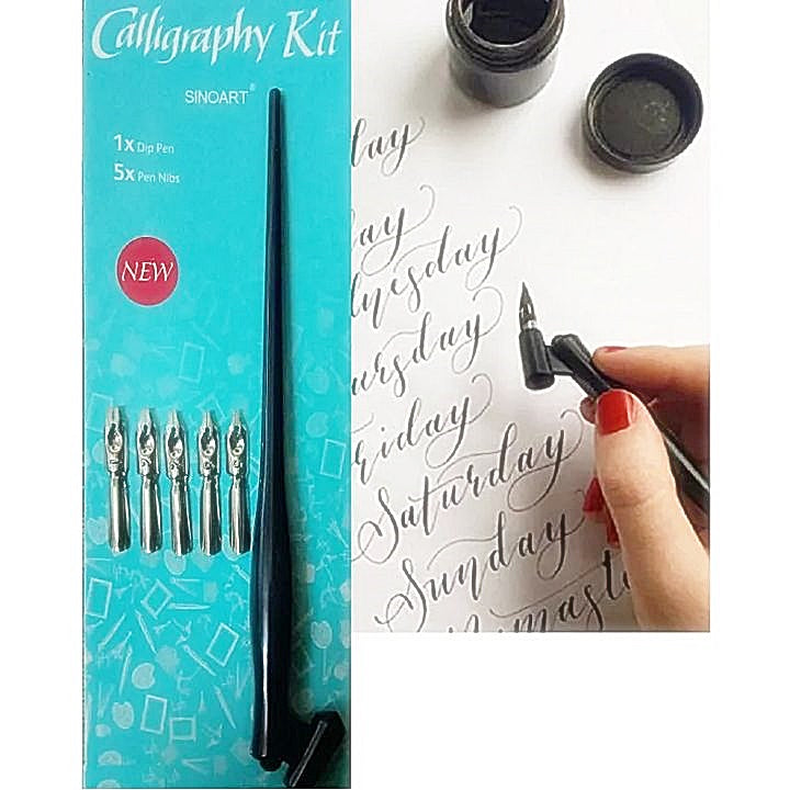 Set calligrafia 6 pezzi