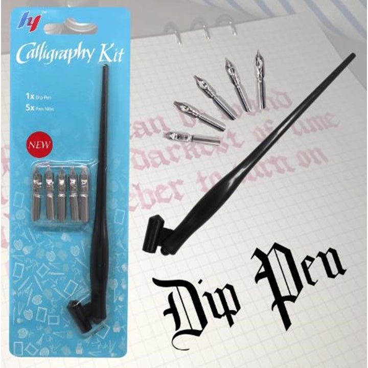 Set calligrafia 6 pezzi