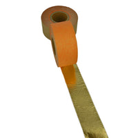 Fette metalliche dorate in rotolo 2,5 cm x 50 m