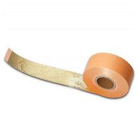 Fette metalliche dorate in rotolo 2,5 cm x 50 m