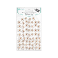 Fiori di carta bianca - 60 pezzi