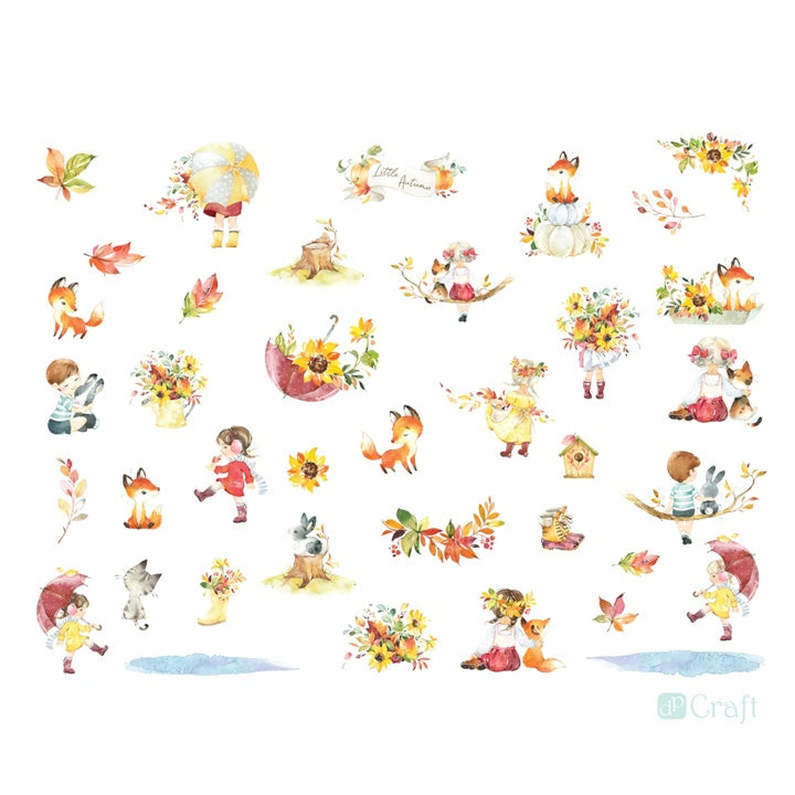 Piccoli ritagli di carta autunnali
