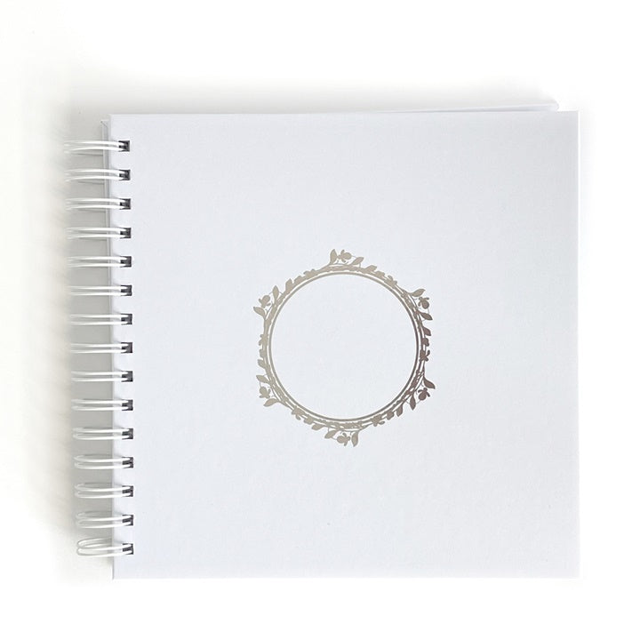 Album Scrapbooking bianco 20,5x20,5 cm