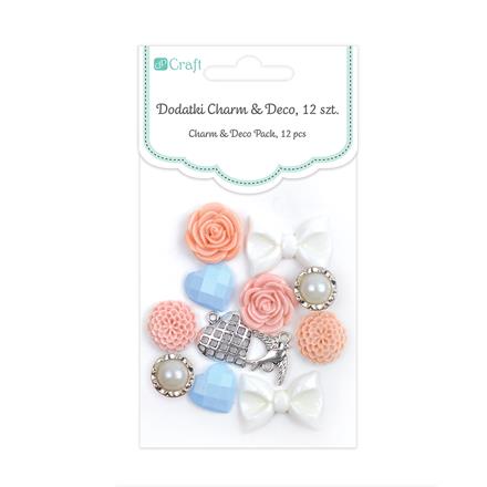Detagli decorativi Charm & Deco So in Love - set di 12 pezzi