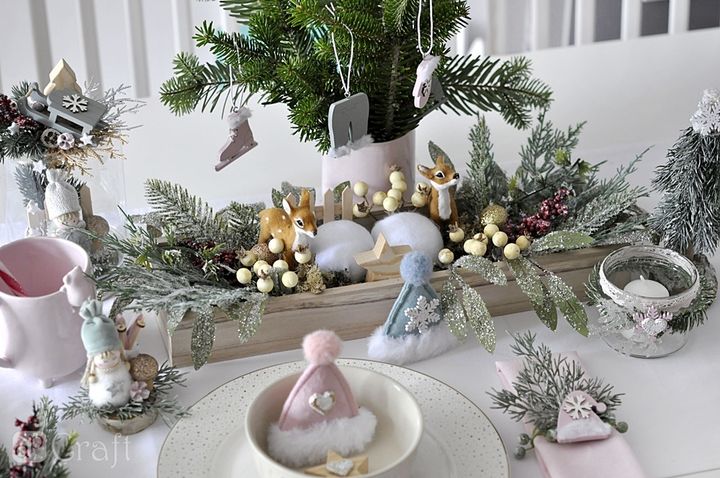 Ornamenti decorativi in legno con motivi natalizi 12 pezzi