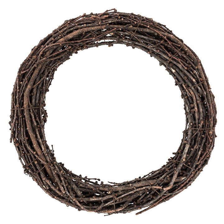 Ghirlanda naturale di ramoscelli - 25 cm
