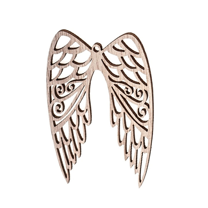 Ali di legno 9 cm / set di 6 pezzi