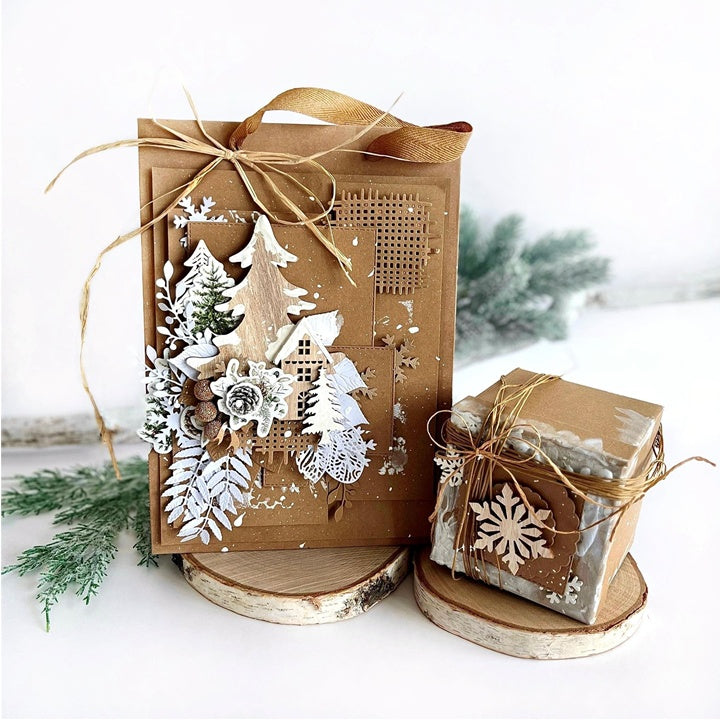 Casette di legno - Set di 7