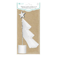 Decorazione albero di Natale in carta 24 cm