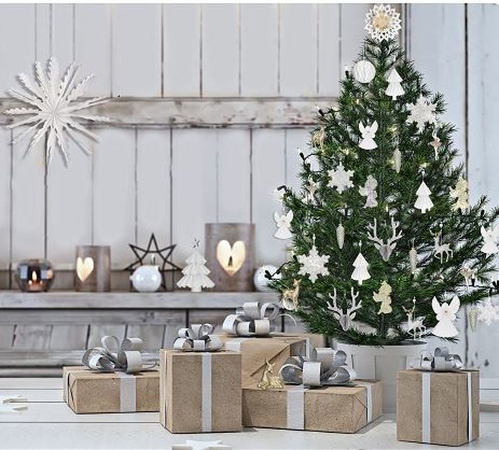 Decorazione albero di Natale in carta 24 cm