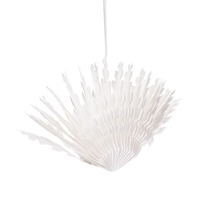 Decorazione fiocco di neve in carta 20 cm