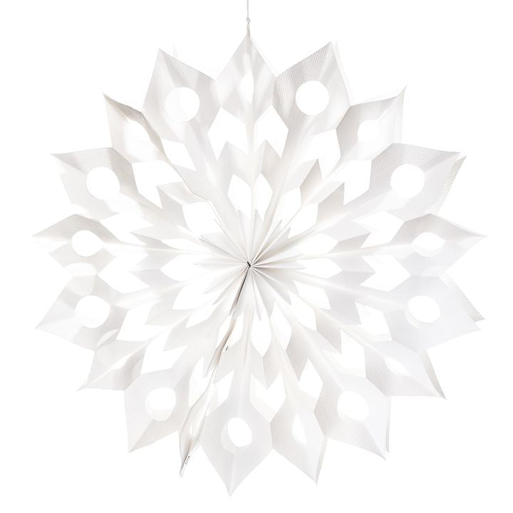 Decorazione di carta Fiocco di neve | varie dimensioni