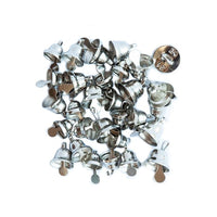 Campane decorative in argento 30 pezzi
