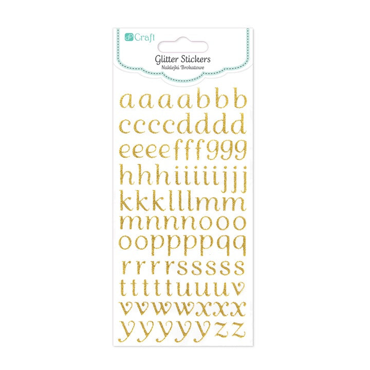 Adesivi lettere - 90 pezzi
