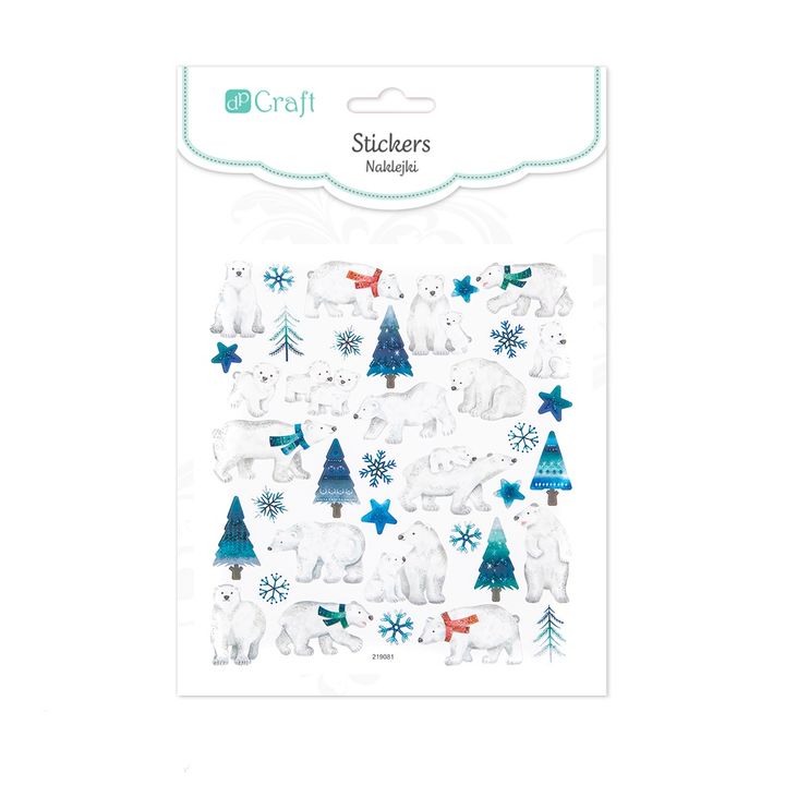 Set di adesivi di Natale 38 pz