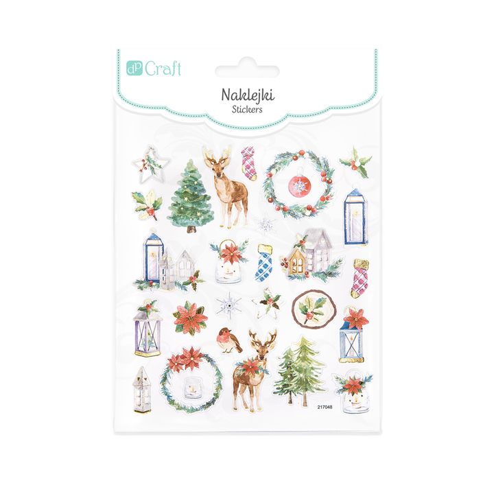 Set di adesivi di Natale 28 pz