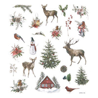 Set di adesivi di Natale 23 pz