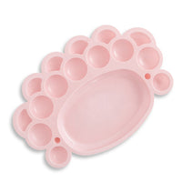 Tavolozza per pittura di plastica - rosa