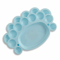 Tavolozza per pittura di plastica - blu