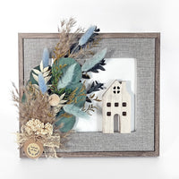 Mini bouquet essiccato "Savannah Blue