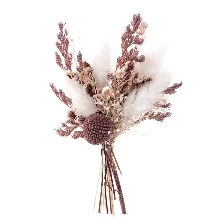 Mini bouquet secco "Miss Malva" / 20 cm