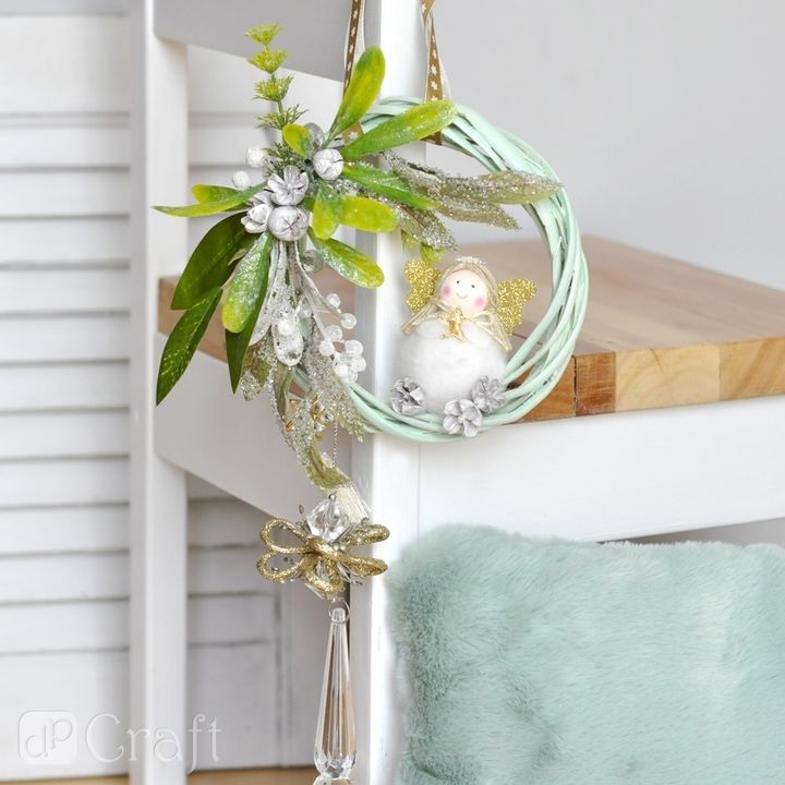 Foglie decorative 3D ricoperte di brina 5 pz