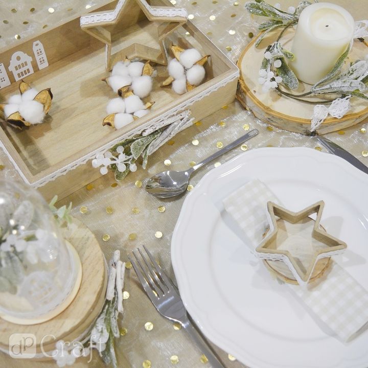 Rametti di vischio decorativi 3D 2 pz
