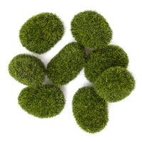 Pietre di muschio decorative 8 pz