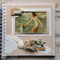 Nastro decorativo con bacche di mirtillo 44 cm