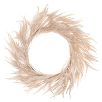 Corona di pampa artificiale 39 cm
