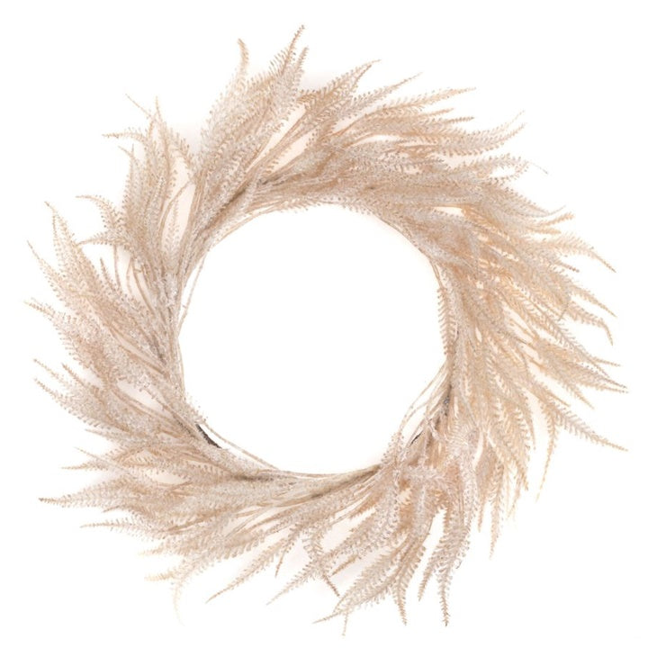 Corona di pampa artificiale 39 cm