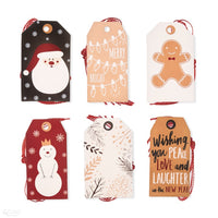 Etichette di Natale per la decorazione 24 pz