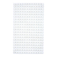 Perline adesive 6 mm Off White - 260 pezzi
