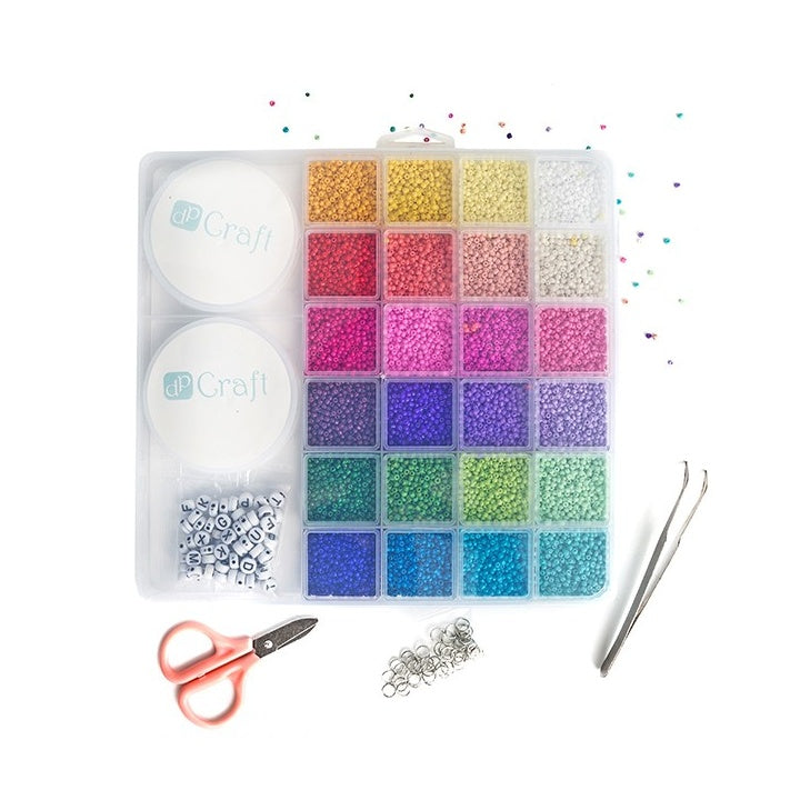 Set di perline per la creazione di gioielli - 24 colori