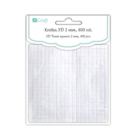 3D Quadrato biadesivo 2 mm - 800 pezzi