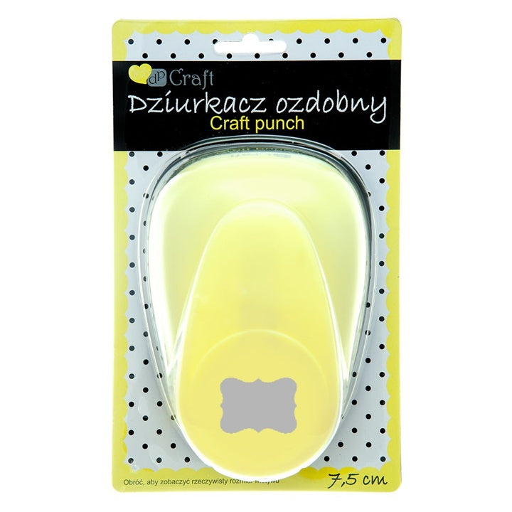 Punzonatrice decorativa 7,5 cm | Etichetta decorativa