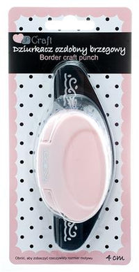 Perforatore decorativo per confine 4 cm - motivo Fiori